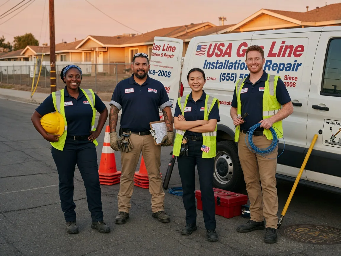 Gas Line Installation company in Portland, PA